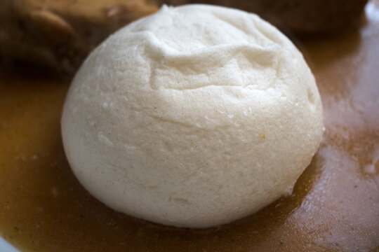 Pampuchy, in Polish cuisine, a type of large dumplings made from yeast dough and steamed.
