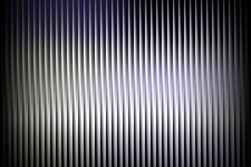 Fototapeta premium Abstract modern background with vertical metallic lines and soft purple glow for technology and industrial concepts