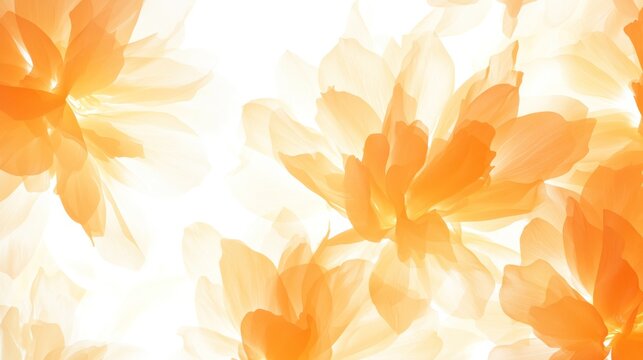 Golden Floral Symphony: A delicate dance of warm, inviting petals unfolds, an ode to nature's artistry in a burst of radiant color, evoking feelings of serenity and peace.