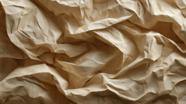 ベージュクレイ風の紙壁テクスチャ / Beige Clay Paper Wall Texture