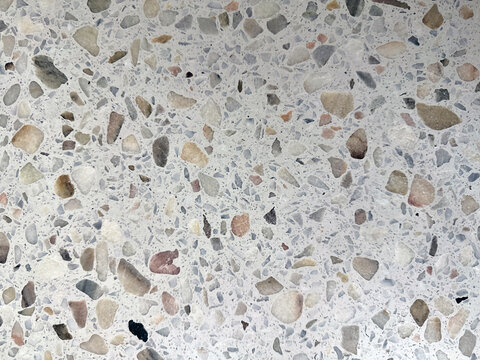 Terrazzo or Exposed Aggregate Surface Texture