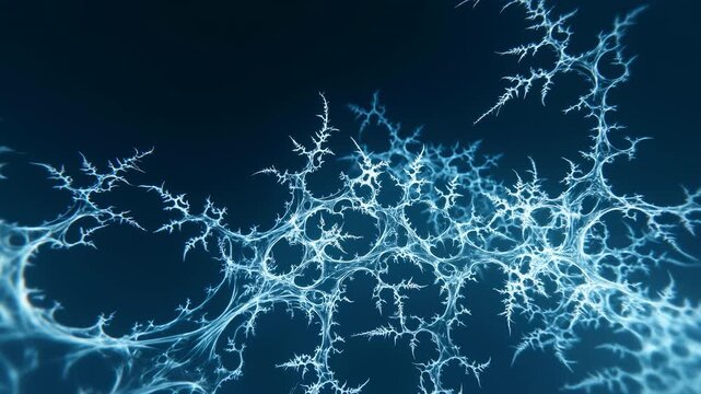 Luminous Neural Formations Emit Energy Through Elaborate Tendrils Across Enigmatic Technological Environments