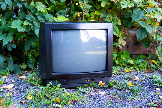Old Television Set outdoor