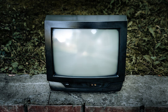 Old Television Set outdoor