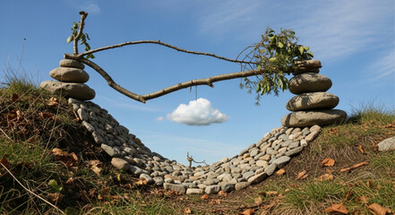 Rock Arch Natural Formation Landscape. © ss