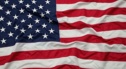 Obraz premium Memorial day tribute honoring fallen heroes under the american flag
