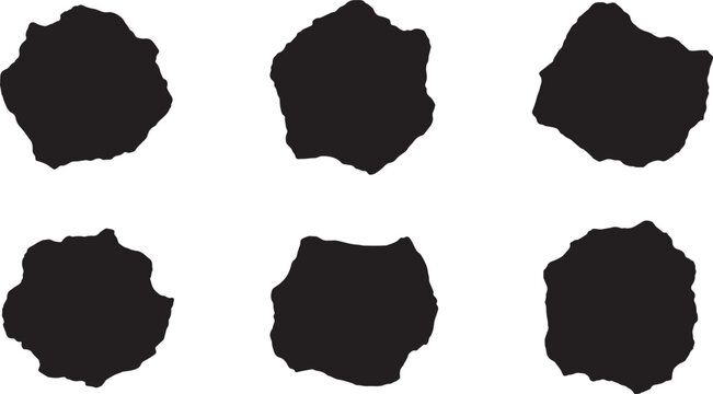 Burnt Paper Edge Borders