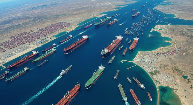 Suez Canal Congestion Impact on Tankers, Cargo Ships, and Global Maritime Transport Challenges
