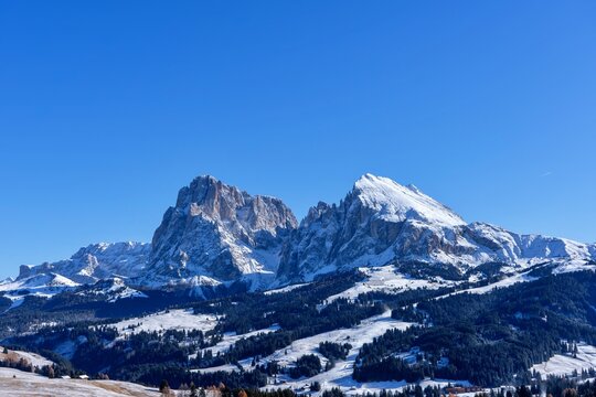 Dolomiten im Winter