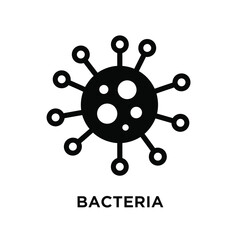 Fototapeta premium Illustration of vector bacteria microorganism concept
