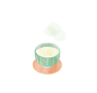 湯呑み 1個 水彩 お茶 緑茶 日本茶 和風 ティータイム かわいい 食べ物 飲み物 挿絵 白バック
Teacup 1 piece watercolor green tea Japanese tea tea time cute food drink isolated on white background
