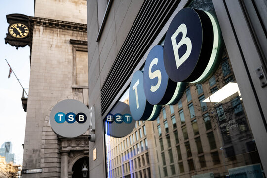 Logo for TSB Bank plc is a British retail and commercial bank based in Edinburgh, Scotland. A subsidiary of the Sabadell Group