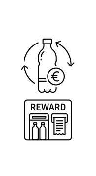 Recycling Reward System - Bottle Return for Cash.
