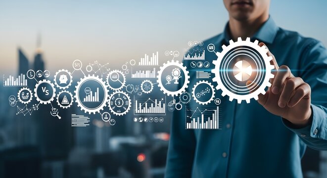 Ai Business Technology Data Analysis Automation System