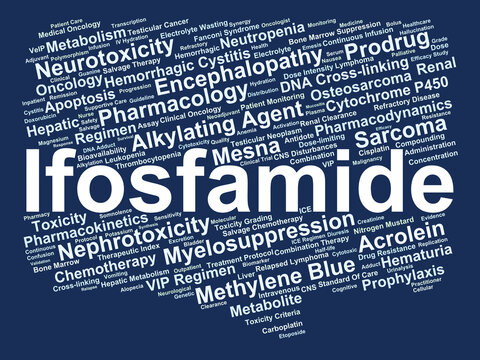 Ifosfamide Word Cloud. A Professional Synthesis of Alkylating Agent Mechanisms, Metabolism via Acrolein, Mesna Prophylaxis, and Neurological Toxicity Profiles in Chemotherapeutic Regimens.