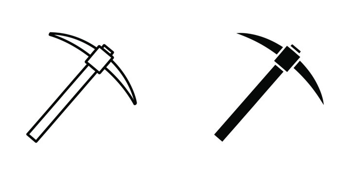 Comparison of a traditional pickaxe and a modern mining tool design