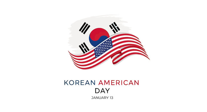 Korean American Day Flag Celebration.