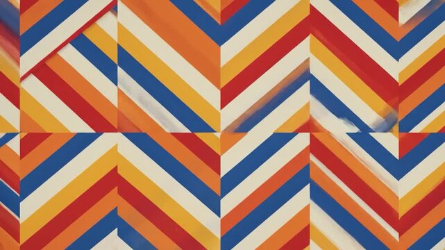 Colorful geometric pattern background texture.