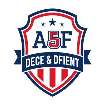 ASF logo with dece and dfient text on shield