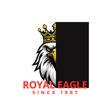 Eagle in a royal engle and eagle king 