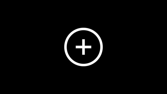 Simple Plus Sign Icon