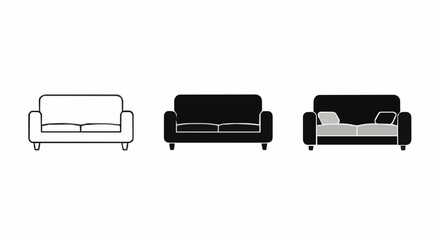Obraz premium Simple Sofa Set Design