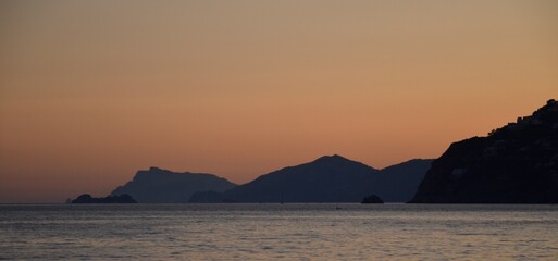 Sunset on the Amalfi Coast - Italy © Christian