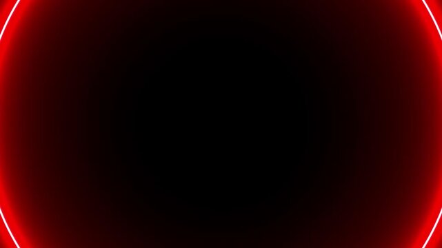 light red pulse circle energy wave overlay effect loop. 4k video