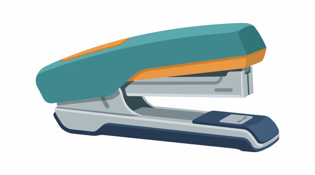 A modern stapler with a sleek design, representing practicality and style for everyday office supplies, making it an essential tool for organization and efficiency in workspaces.