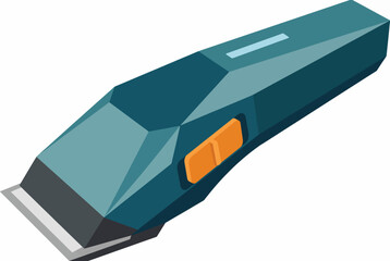 Fototapeta premium An artistic representation of a cutter tool, showcasing its sleek design and functionality against a minimalist background, emphasizing craftsmanship and precision in a creative way.