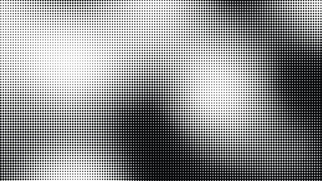 Abstract grey and black halftone texture with organic shapes and dappled light effect, subtle modern background.