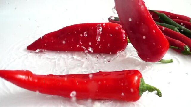 pepper, red, food, chili, paprika, spice, hot, vegetable, isolated, ingredient, fresh, spicy, green, chilli, white, healthy, peppers, organic, chili pepper, heat, object, vegetarian, cooking, ripe, ca