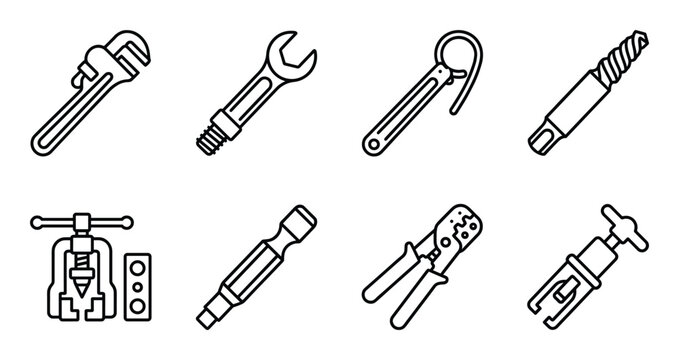 Plumbing and pipe fitting tools for professional installation and repair