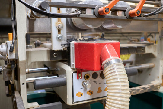 Detail of machine and buttons