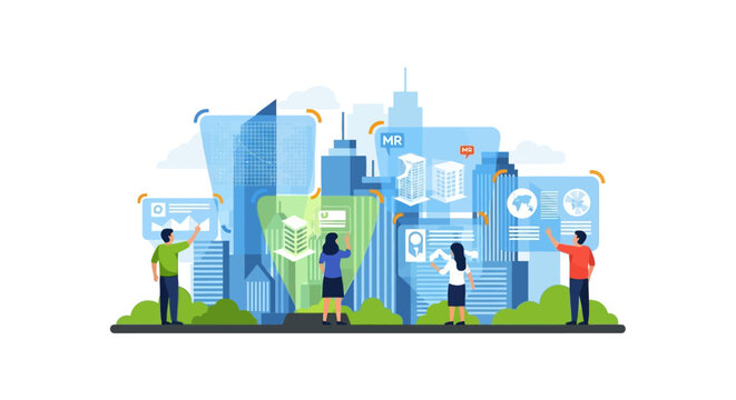 Smart City Planning & Management with Augmented Reality Data Visualization