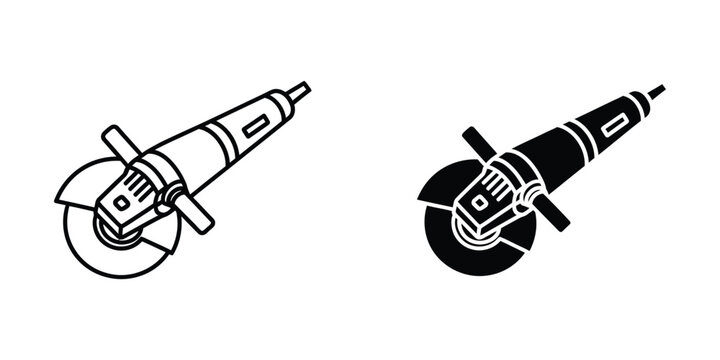 Comparison of corded and cordless angle grinders in use