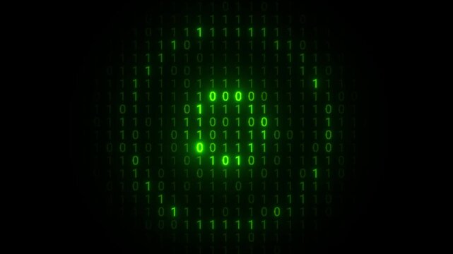 Binary Code Background