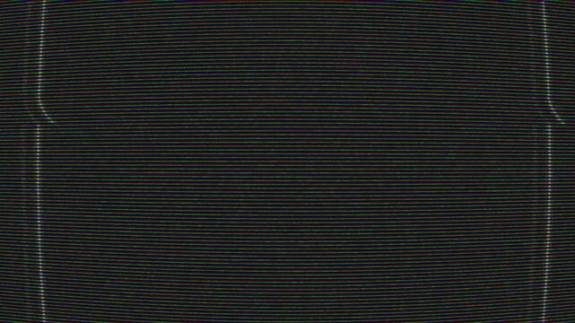 Old VHS VCR Overlay Effect with Glitch Noise
