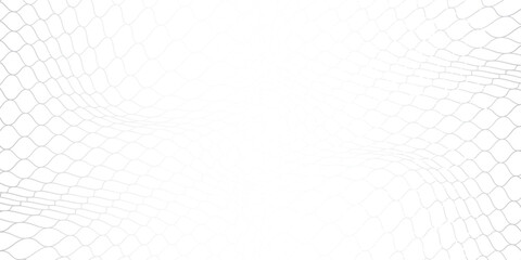 Abstract net curve line pattern with black color in white background. © faisol