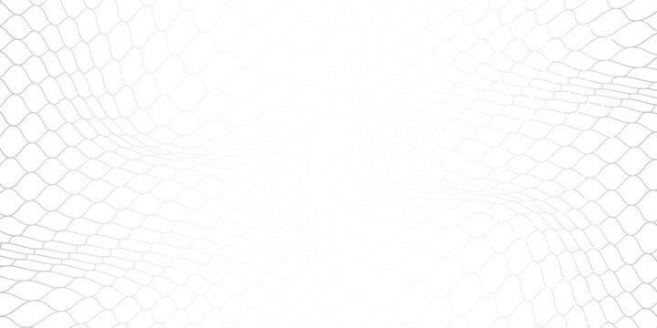 Abstract net curve line pattern with black color in white background.