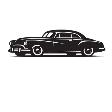 Car Silhouette vaktor Icon 
