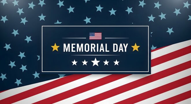 Memorial day tribute to fallen heroes and patriots