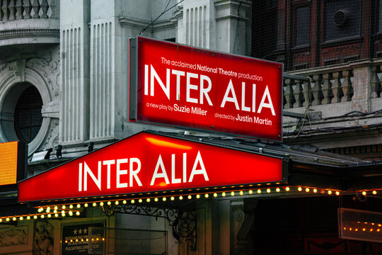 Wyndham's Theatre, Inter Alia Stage Show Starring Rosamund Pike, National Theatre, West End Theatreland, Central London Theater District, Charing Cross Road, England, UK &ndash; 29 March 2026