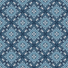 Fototapeta premium Seamless Ikat ethnic traditional Textile pattern geometric abstract folklore ornament Tribal ethnic illustration background design for print, clothing, scarf