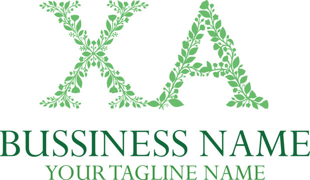 XA X xa initial logo | initial based abstract modern minimal creative logo, vector template image. luxury logotype logo, real estate homie logo. typography logo. initials logo