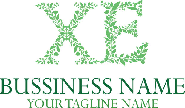 XE X xe initial logo | initial based abstract modern minimal creative logo, vector template image. luxury logotype logo, real estate homie logo. typography logo. initials logo