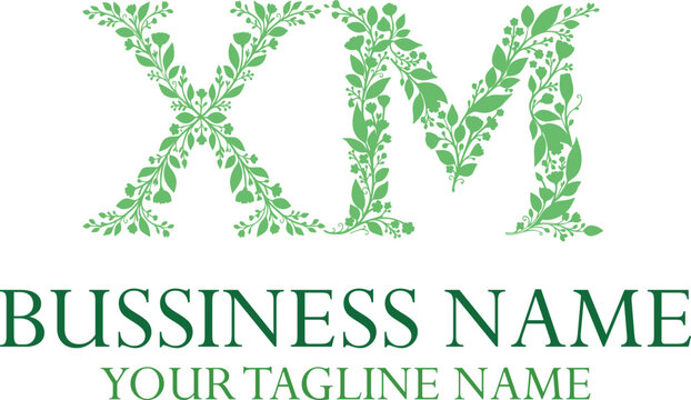 XM X xm initial logo | initial based abstract modern minimal creative logo, vector template image. luxury logotype logo, real estate homie logo. typography logo. initials logo