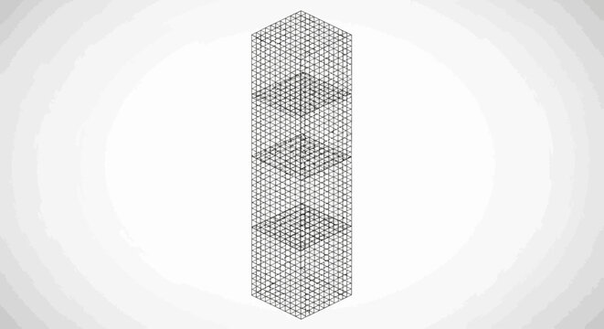 Wire mesh screen close up view.