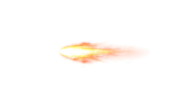 Military gun fire muzzle flash Gunshot shooting vfx on black background