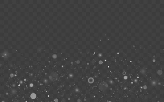 Shimmering silver dust forms abstract luminous waves. Soft particles sparkle subtly. Ideal for festive and magical designs.
